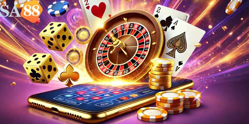 Danh mục trò chơi casino SA88 đa dạng nhất 2024